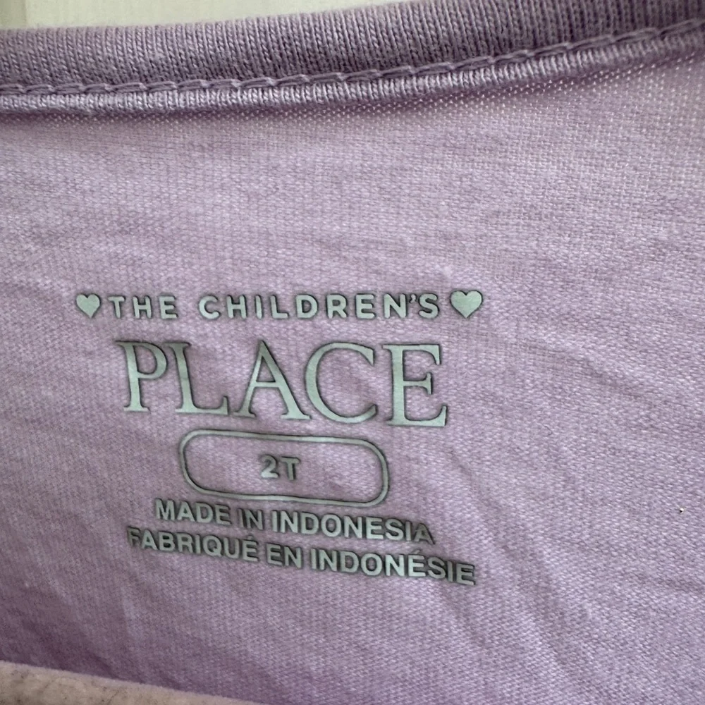 The Children’s Place 2T Girls Purple Short Sleeve Dress - Picture 3 of 4